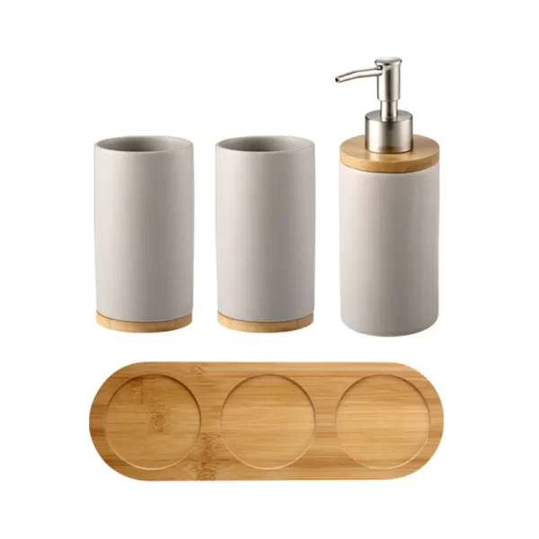 4-Piece-Wholesale-Ceramic-Bathroom-Set-With-Bamboo-Accents-7