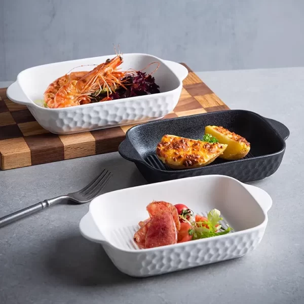 Ceramic Baking Dishes Wholesale With Handles (1)